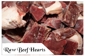 Raw Pet Food - Beef Hearts