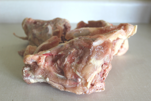 Raw Chicken Carcass